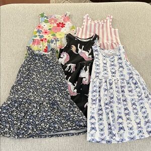 Colorful Kids Dress Set size 5/6